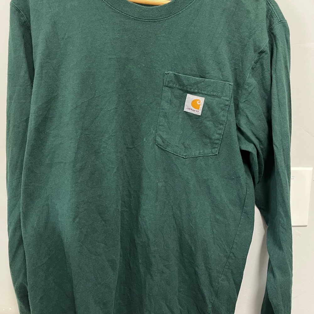Carhartt Green Long Sleeve Shirt